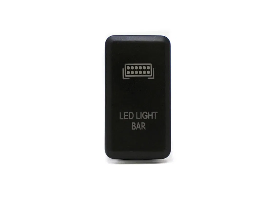 CR2394 – CALI RAISED Multi Purpose Switch, On-Off 12 Volt For LED Light Bar Rocker Rectangular Blue  - view 2